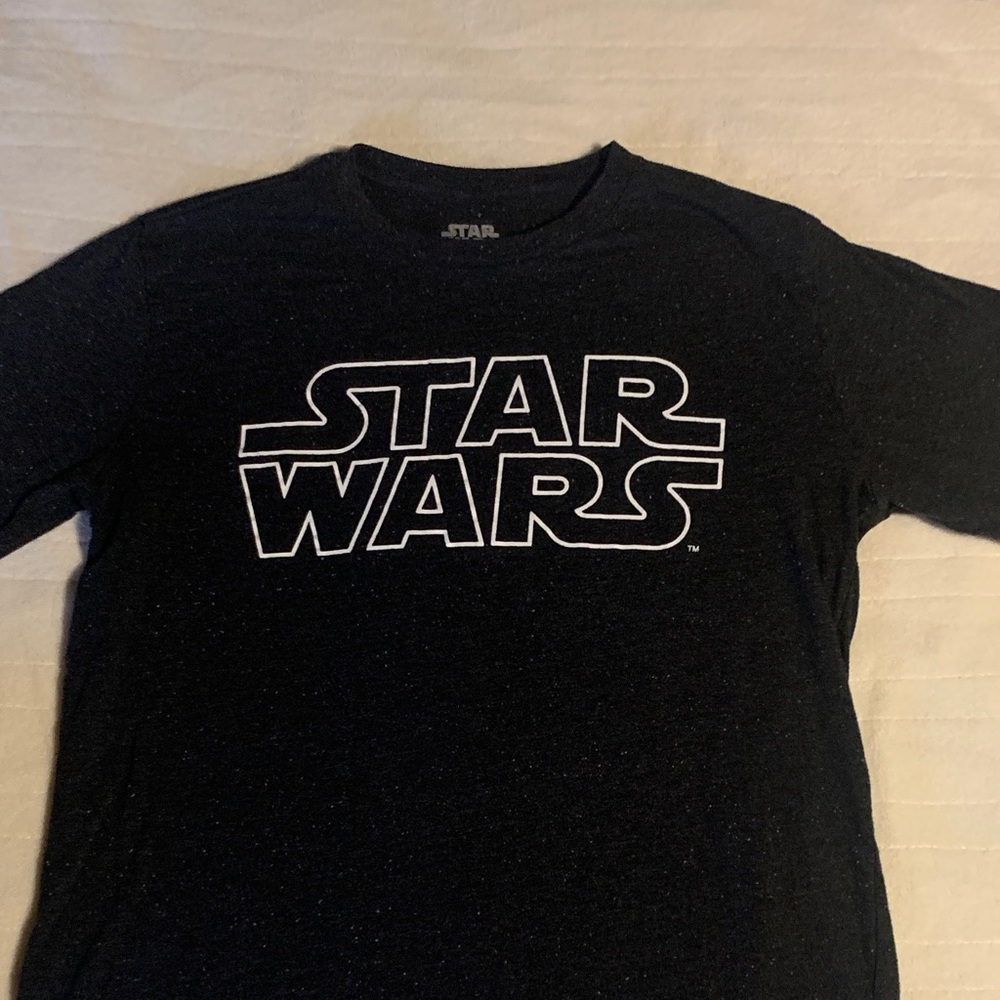 Star Wars Speckled Black Tee